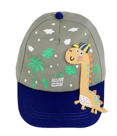 Image of Dino Baseball Cap for Kids Boys and Girls 3-6 Years