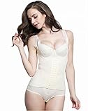 Supplim Women's Body Shaper Waist Cincher Underbust Corset Bodysuit Shapewear