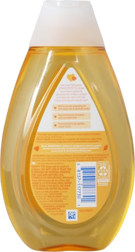 Image of Johnson's Baby Shampoo with Tear-Free Formula, Tear-Free Shampoo for Baby's Delicate Scalp & Skin, Gently Washes Away Dirt & Germs, Hypoallergenic, Paraben- & Sulfate-Free, 40.8 fl. oz, Pack of 3