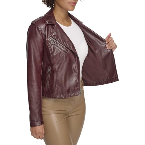 Image of Levi's Women's Classic Faux Leather Moto Jacket