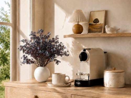 Image of Mandy's 6 Bundles Artificial Dusty Blue Baby's Breath Flowers