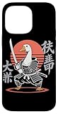 Fácil instalación Funny Goose Ninja Samurai Retro Anime para los Amantes de los Gansos Carcasa para iPhone 14 Pro MAX