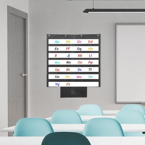 Tableau de poche mural multi-fonctionnel noir en polyester rigide