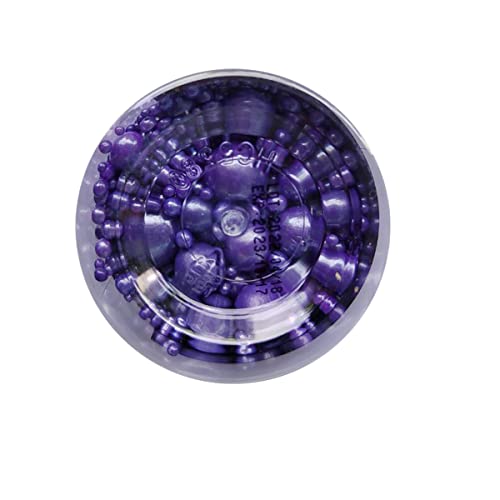 Image of Edible Purple Sugar Pearls Candy Sprinkles 120G / 4.23Ounce Baking Cake Sprinkles Cupcake and Cake Topper Cookie Decorations Wedding Party Valentines Halloween Christmas Supplies