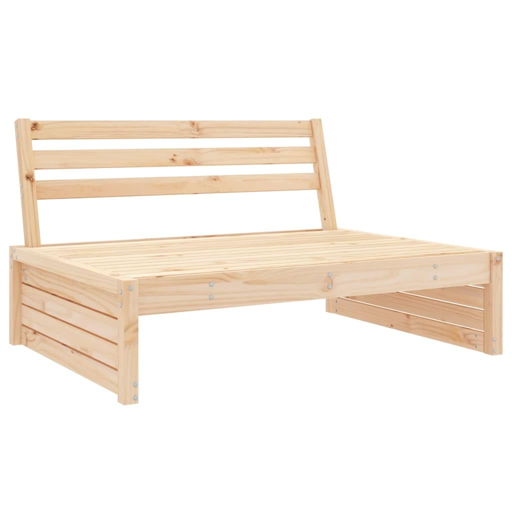 Canapé d'extérieur modulaire en bois pour résoudre le manque de place sur le balcon