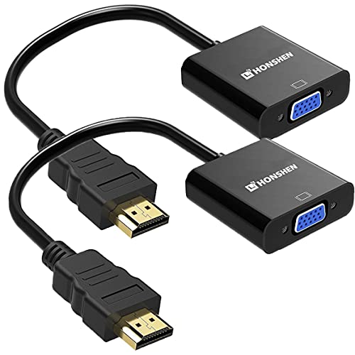 Adaptateur HDMI vers VGA 1080p convertisseur vidéo Full HD pour vidéoprojecteur