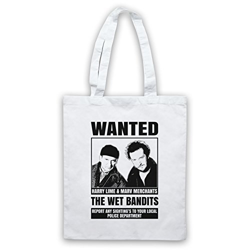 Sac d'emballage Home Alone Wanted Poster à impression haute définition rétro