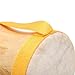 Fockety Conga Drum for Children with Wooden Handle, Compact Sheepskin Top with Party Stick (YELLOW), Focketyh408tmcn5d-13