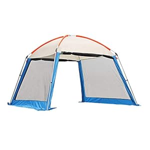 3X3M Camping Gazebos Met Zijkanten, Heavy Duty Gazebo Tuinpaviljoen Partytent Event Shelter, Waterdichte Luifel Lichtgewicht, Wandelen En Barbecue,A (A)