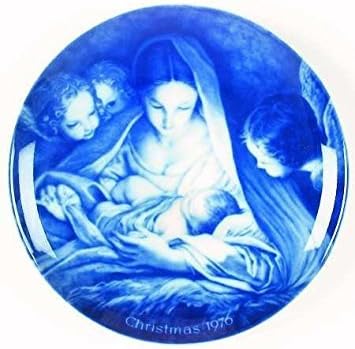 Christ The Saviour is Born Christmas 1976 Plate