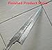 Aibote Custom Handmade VG10 Blue Paper Steel Bar Blank Blade Knife Billet for Knife Making (320x50x3mm)