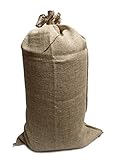  Onlineshopreich 10 Jutesäcke Säcke Kartoffelsack Sack Erntesack Laubsack Jute Jutesack 60 x 105 cm