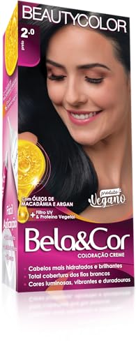 BELA&COR Coloração Permanente 2.0 Preto Bela & Cor