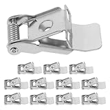 Large gamme d'applications : adapté au montage en saillie et encastré, cet accessoire offre une flexibilité d'installation. clip à ressort pour panneau lumineux, clips de fixation haute résistance