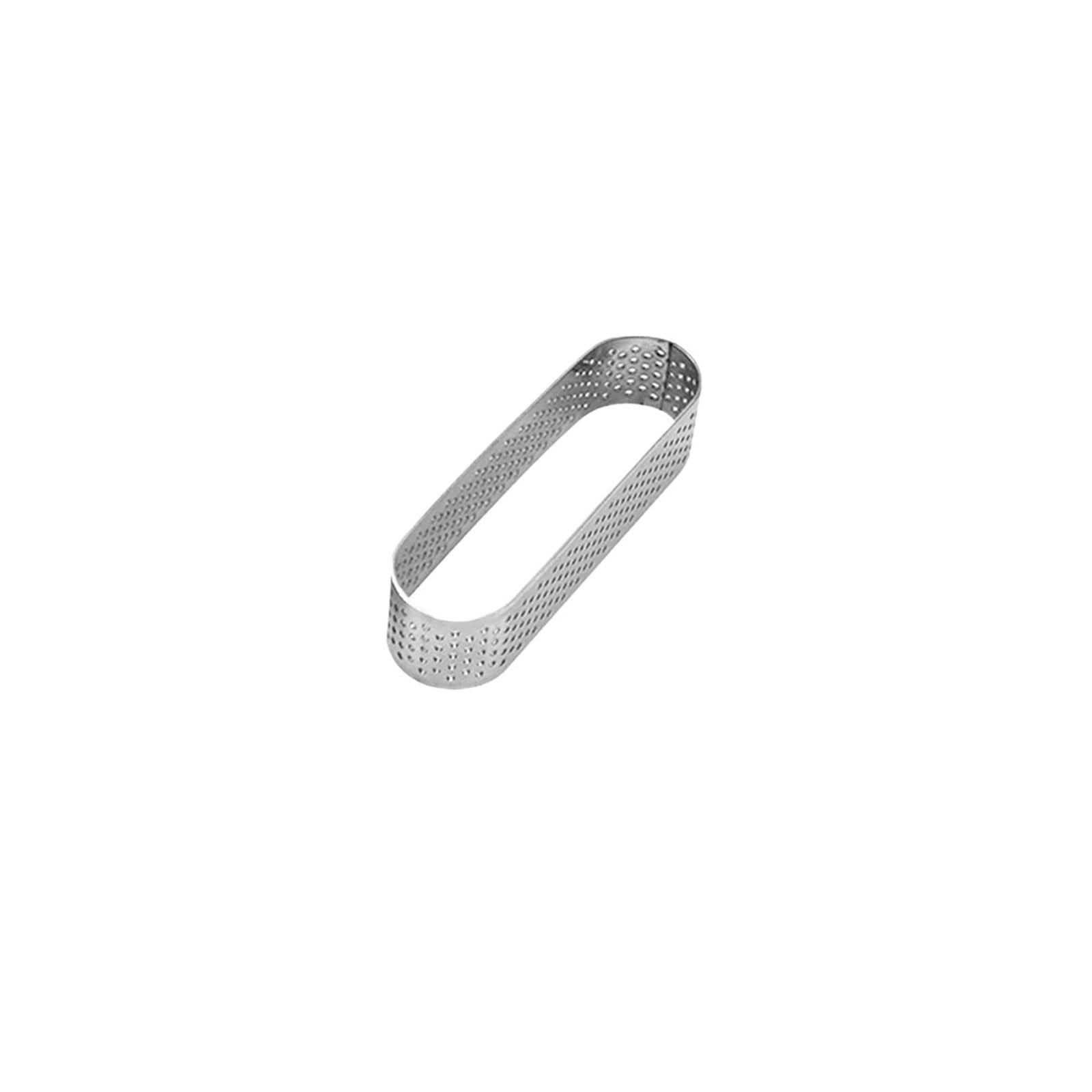 Anillo Para Tartas Molde de anillo for tarta perforado, 5 uds., resistentes al calor, moldes for tartas y Mousse for cocina, repostería, herramientas de decoración for hornear(S)
