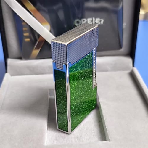 Encendedor de butano de latón con caja de regalo miniatura 3