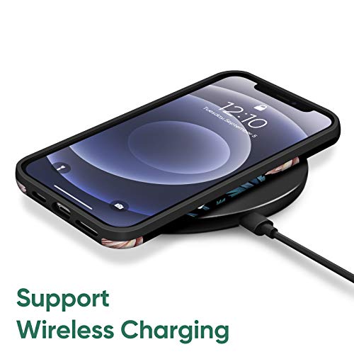 Maxcury Case For Iphone 12 Mini, 5.4-Inch, Eternal Series Slim Full-Body Protective Case Anti-Drop Shockproof Cover For Iphone 12 Mini (Matte Peony) #TOP5