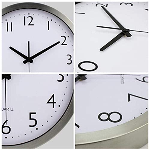 Horloge murale étanche à quartz précise pour un espace moderne sans bruit