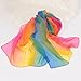 GOFINEE Women Soft Chiffon Lightweight Neck Scarf Head Hair Wrap Multicolour
