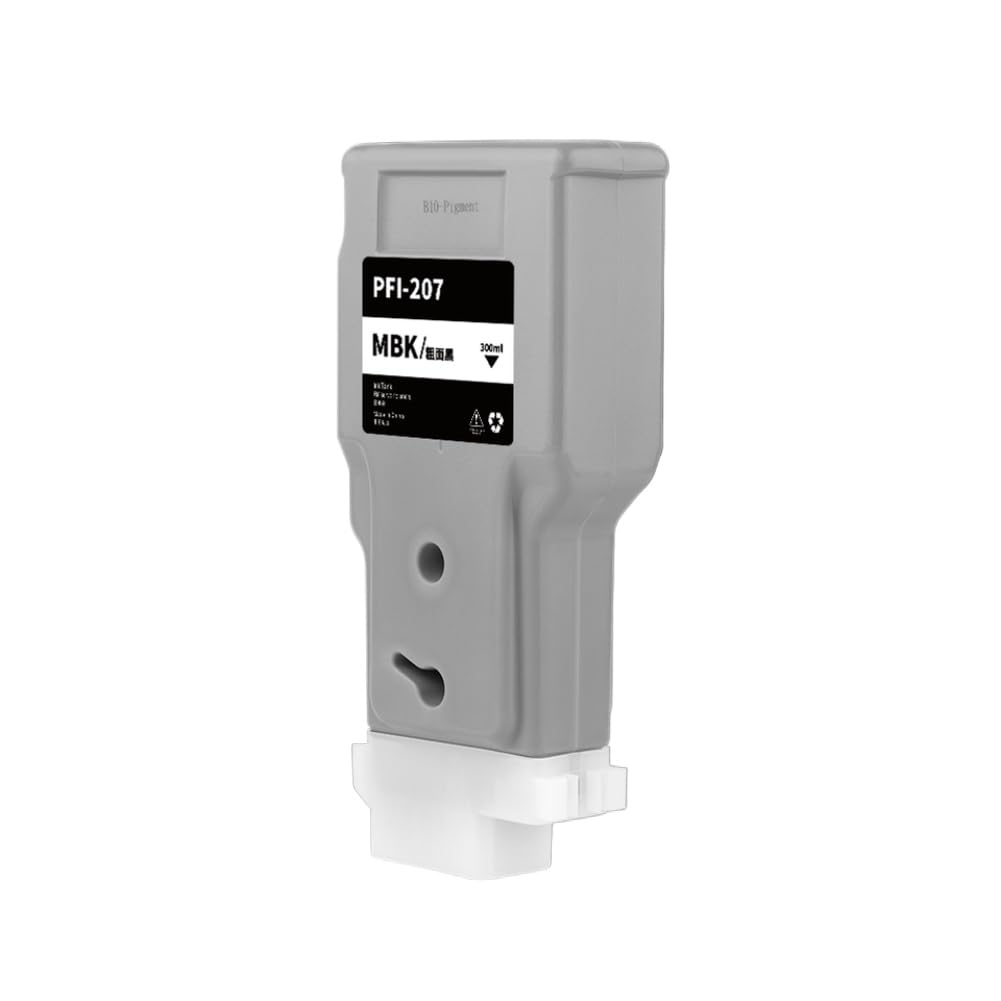 Cartucho de tinta PFI207 mate compatible con plotter IPF785, IPF685 e IPF780 2