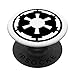 Star Wars Empire Black And White Logo PopSockets PopGrip - Support et Grip pour Smartphone/Tablette avec un Top Interchangeable