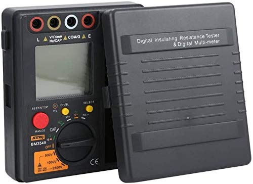 Digital Resistance Meter 2 in 1 Insulation Resistance Test LCD Backlight Multimeter Megohmmeter Voltmeter Ohm Tester