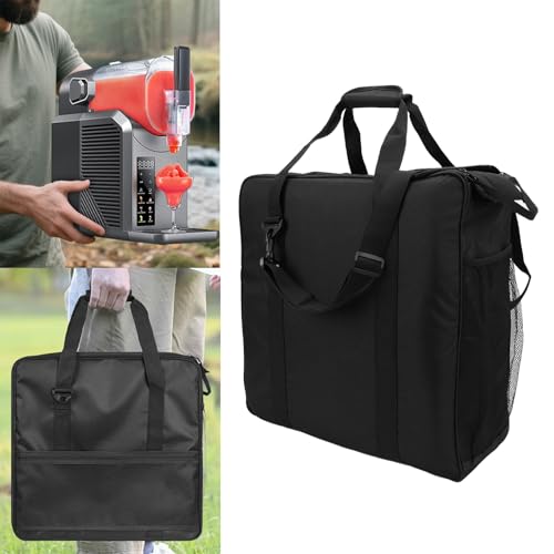 Bolsa de transporte CHICIRIS para máquina de Slushie, de tela Oxford premium, resistente al desgaste, gran capacidad con bolsillo externo para almacenamiento en viajes al aire libre miniatura 3