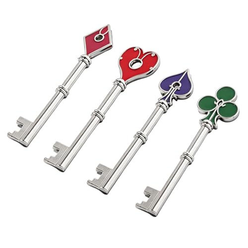 Grioiw Game Remake Keys Set, 4 PCS RPD Keys Collection,