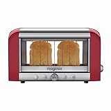 Magimix Toaster Vision Red 1450 Watt Toaster