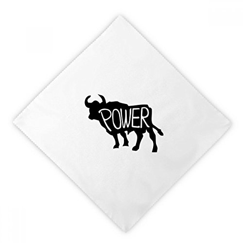 Servilletas de tela blancas de comedor con silueta de vaca negra reutilizables, 2 uds 2