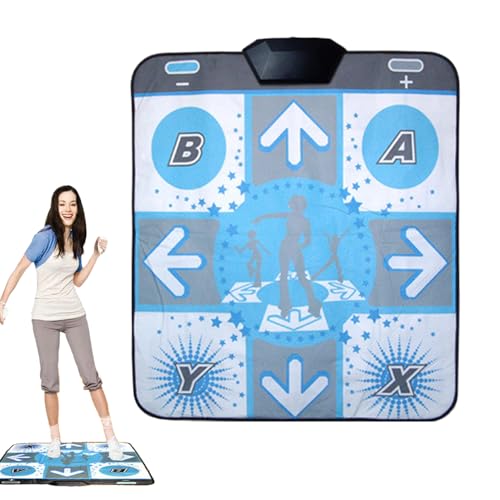 Estera de baile para adultos, alfombra de baile para niños,Sensitive Touch Electronics almohadilla de la pista de baile - Cómoda manta de juego de alfombra de piso para trabajadores amas de casa estud