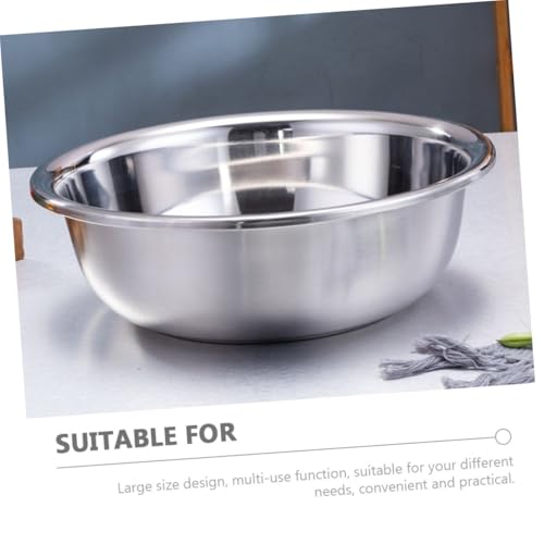 Grand bol multifonctionnel de cuisine empilable pour usage ménager - 4