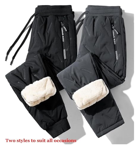 Pantalon thermique pour rester au chaud sous la pluie en jogging de polaire