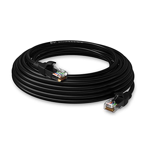 Oren CAT6 10m Outdoor Ethernet Cable LAN - Direct Burial - Patch Cord, Copper