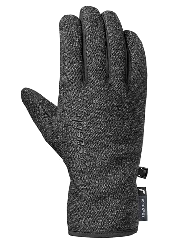 Reusch Meridian R-TEX XT Touch-TEC Unisex Alltagshandschuhe – Outdoorhandschuhe für Damen & Herren mit Nahtloser Knit Shell, wasserdicht, Winddicht, Touchscreen-kompatibel, Soft Fleece