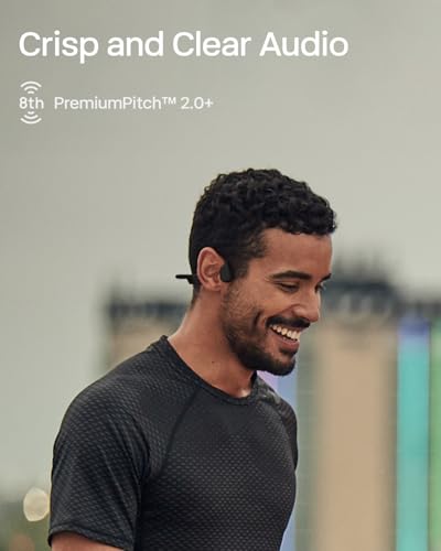 SHOKZ OpenRun Mini Casque à Conduction osseuse, écouteurs Bluetooth Oreilles Libres pour Le Sport avec Micro, Casque sans Fil étanche IP67, 8 Heures d’autonomie, USB-C, Bandeau de Sport, Noir - Les Beatles, Paul McCartney, John Lennon, RIngo Starr, George Harrison SHOKZ OpenRun Mini Casque à Conduction osseuse, écouteurs Bluetooth Oreilles Libres pour Le Sport avec Micro, Casque sans Fil étanche IP67, 8 Heures d'autonomie, USB-C, Bandeau de Sport, Noir – Image 7