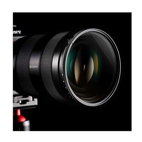 Filtro variável Fader ND2-400 da K&F Concept 49 mm para Canon EF 50 mm f/1.8 STM e lente de 15-45 mm