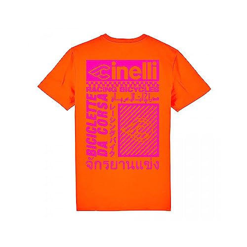  Cinelli Racing Bicycles Bright Orange