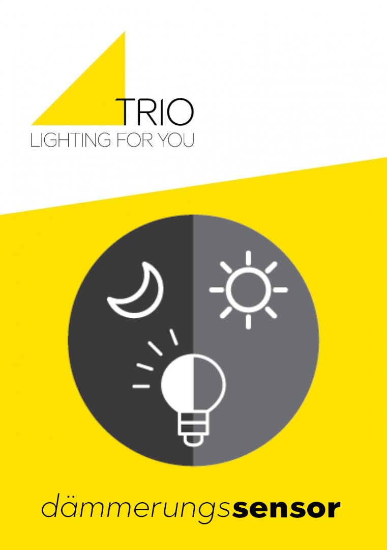 Trio Leuchten Oświetlenie ścieżki zewnętrznej ARDILA 411660132, antracyt aluminium odlewane ciśnieniowo, przezroczyste szkło, z wyjątkiem 1x E27, czujnik zmierzchowy
