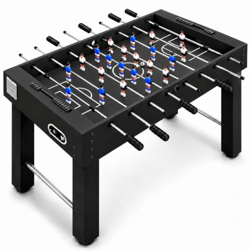 SereneLife 48" Black Foosball Table
