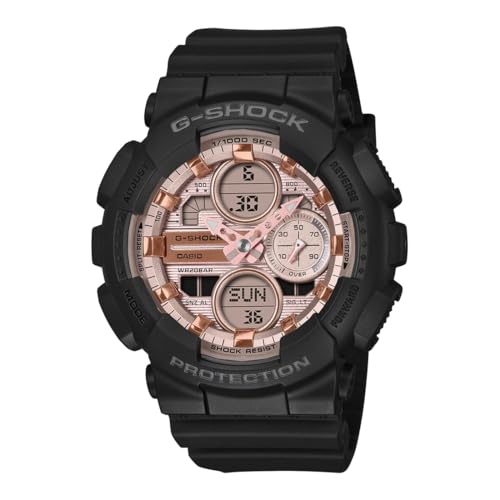 Image of Casio G-Shock Women GMA-S140PG-1ADR Analog-Digital Black Watch Women (G1800)