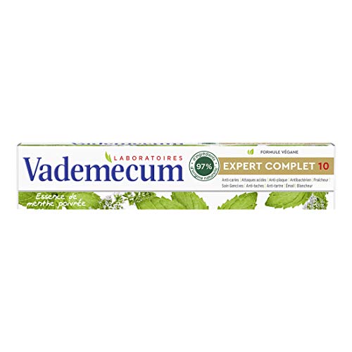 Dentifrice Vademecum Expert Complet 10 Menthe Poivrée 75 ml