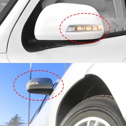 Luz retrovisor lateral Hyundai Santa Fe soluciona intermitente roto 6
