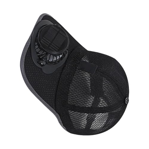 Gorra Solar con Ventilador para Hombre Y Mujer, 3 Velocidades USB, Visera Ancha, para Camping, Béisbol, Senderismo, Recargable, Protección Solar, Ligera Y Cómoda Todo El Día
