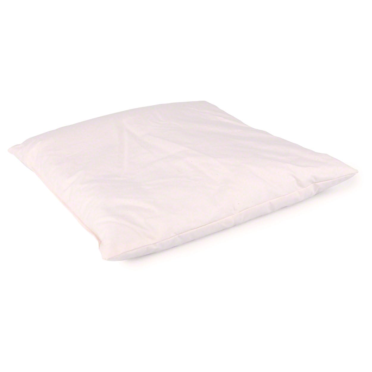 Sport-Tec Dinkelkopfkissen 40x40 cm – Wärmekissen & Körnerkissen mit Natur Dinkelspelz – Atmungsaktives Nacken- & Kopfkissen aus Baumwolle für Schlaf, Entspannung & Wärmetherapie