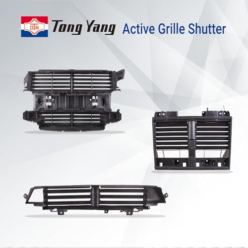 TYG Active Grille Shutter Assembly with Motor Fit for 2015-2017 Chrysler 200 Limited/Limited Platinum/LX/Touring Models, Replaces 68253088AA 68302662AA CH1206102 by Torcia - Image 8