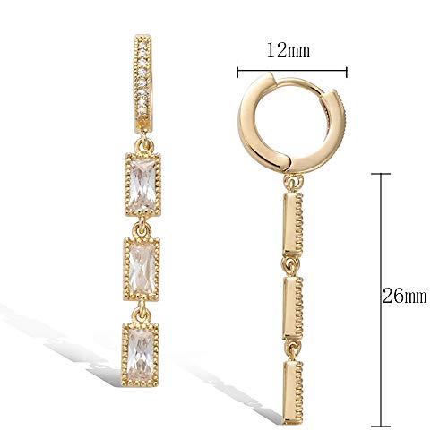 AGVANA Orecchini pendenti con ciondoli in argento