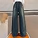 Girls Casual Jeans New Fashionable Trousers Middle and Large Children Straight Wide Leg 7months Baby (Blue, 10-11 Years)