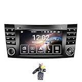 Amaseaudio Android 14 Autoradio 7zoll für Benz W211(2002-2008), 8 Kern (4+64), Drahtloses Carplay Android Auto, DSP+, Unterstützung 4G WiFi Bluetooth 5.0/Rückfahrkamera/SIM-Kartensteckplatz