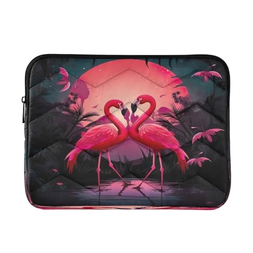 Funda para laptop de 13-14 pulgadas Flamingo Sunset